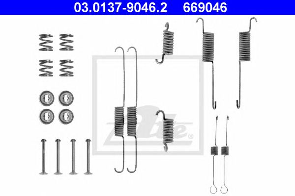 Set accesorii, sabot de frana