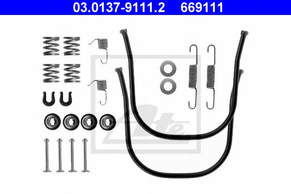 Set accesorii, sabot de frana