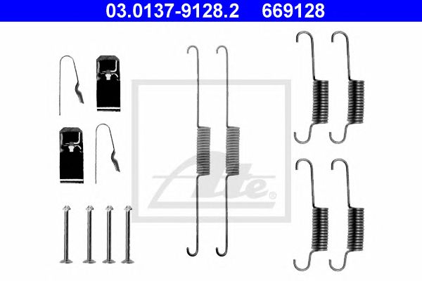 Set accesorii, sabot de frana