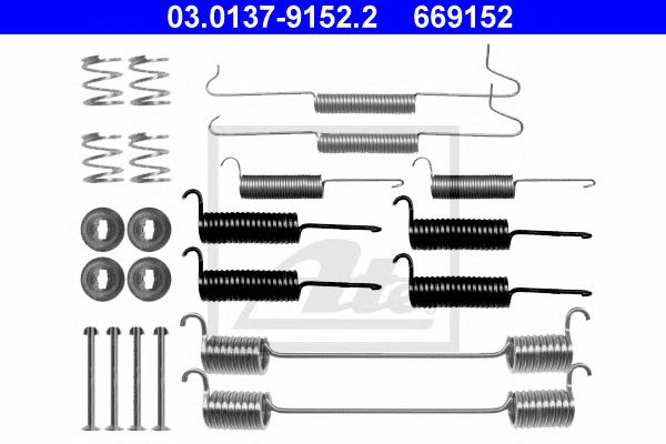 Set accesorii, sabot de frana