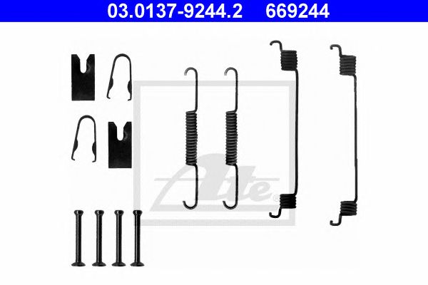 Set accesorii, sabot de frana