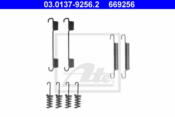 set accesorii, saboti frana parcare