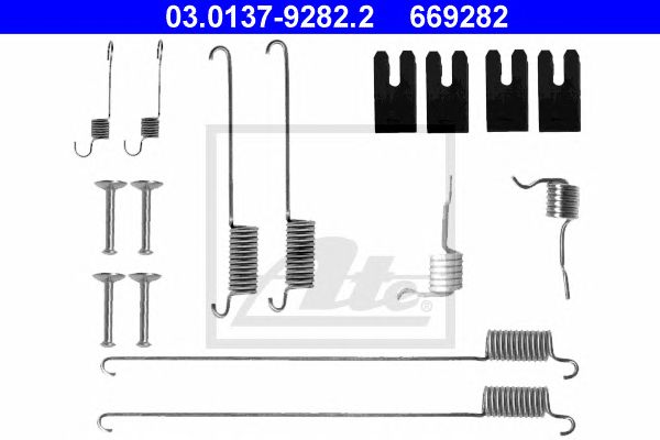 Set accesorii, sabot de frana