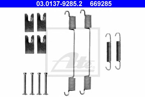 Set accesorii, sabot de frana