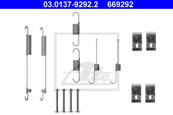 Set accesorii, sabot de frana