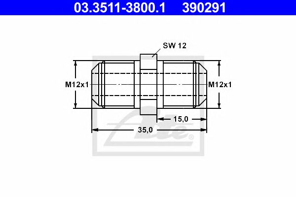 Adaptor, conducte frana