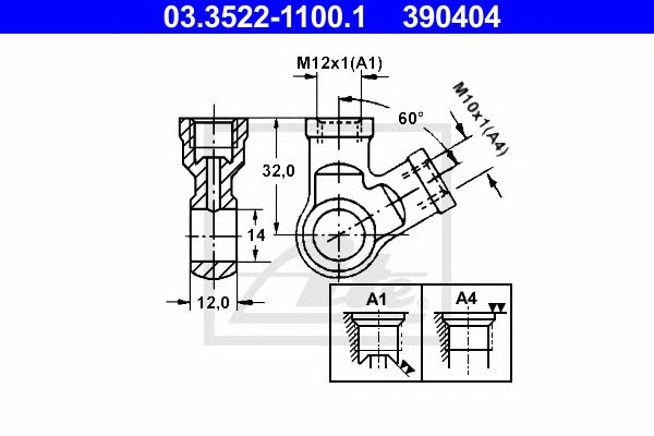 Conector, conducte metal