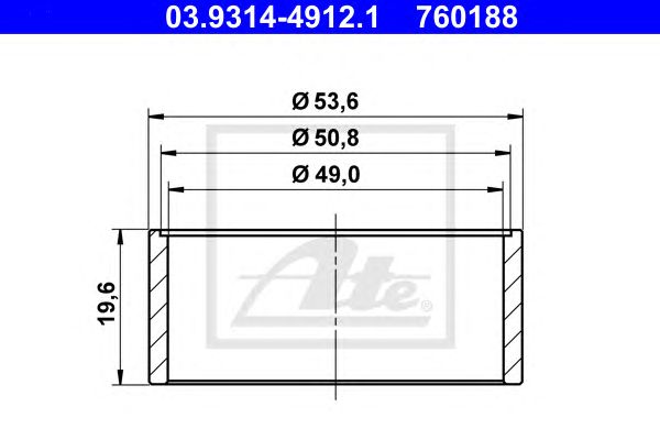 Inel de montaj, Capac protective praf (etrier frana)