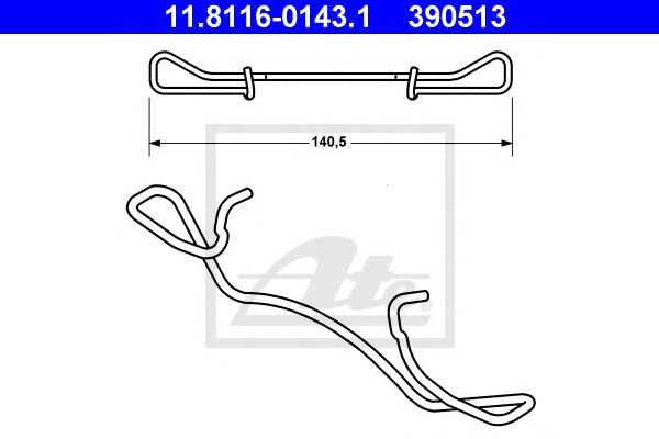 Arc, etrier frana VW A3/A4/A6 95-08