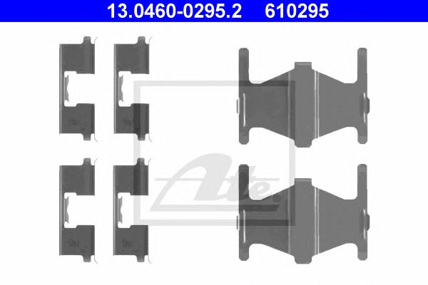 Set accesorii, placute frana