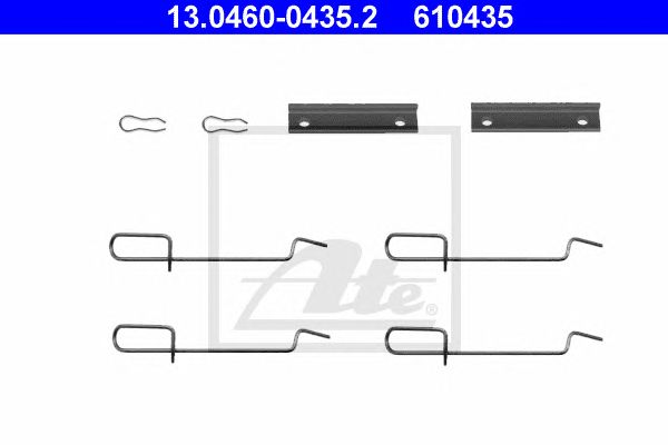 Set accesorii, placute frana