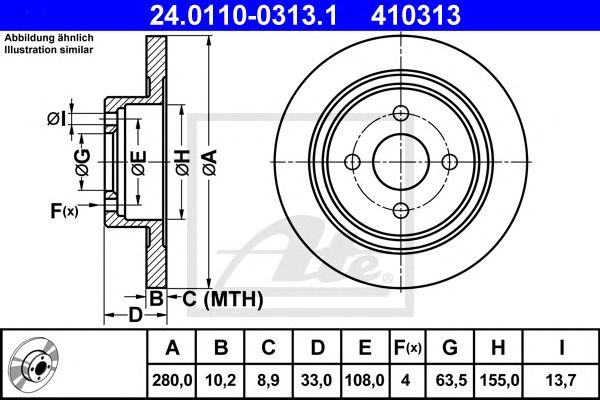 Disc frana