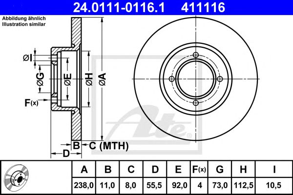 Disc frana