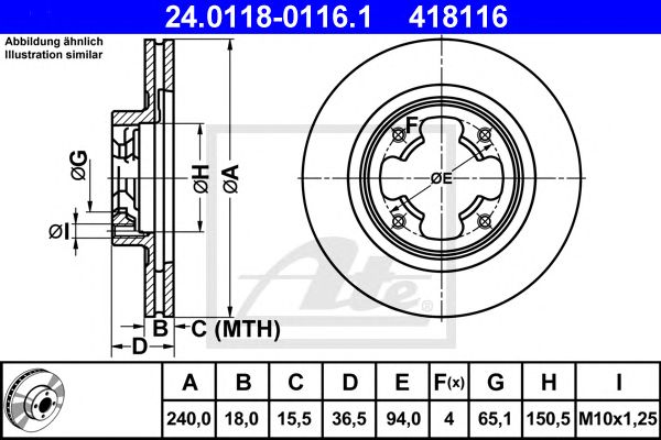 Disc frana