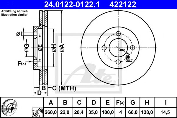 Disc frana