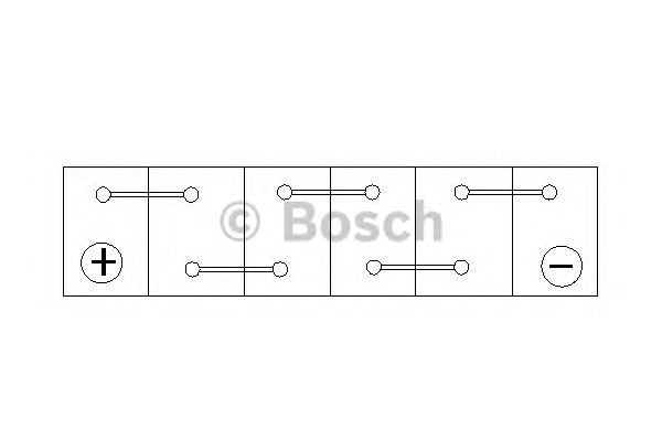 Acumulator auto Bosch borna (+) stanga 45Ah