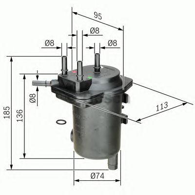 filtru combustibil