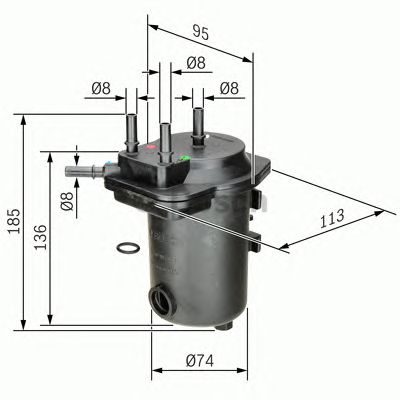 filtru combustibil