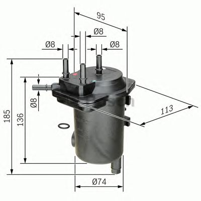 filtru combustibil