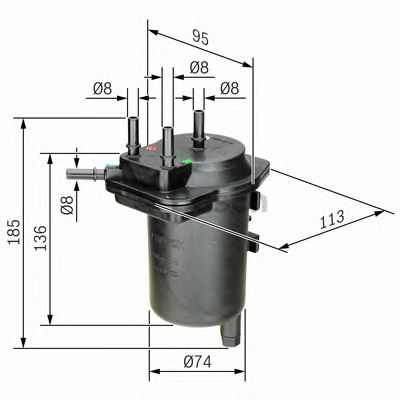 filtru combustibil