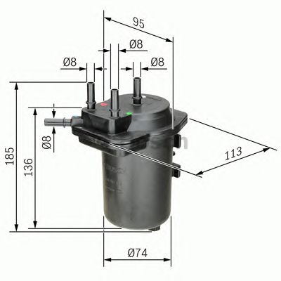 filtru combustibil