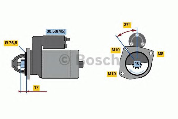 starter AUDI A4/A6 2,0TDI 04-