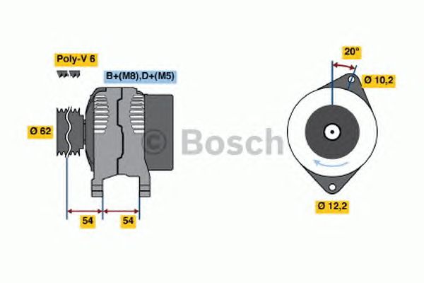 Generator / Alternator FIAT PUNTO/PALIO W