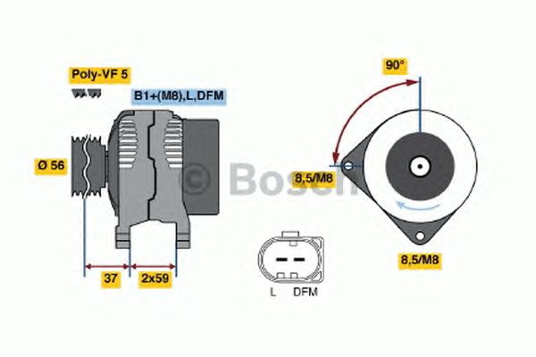 Generator / Alternator VW GOLF