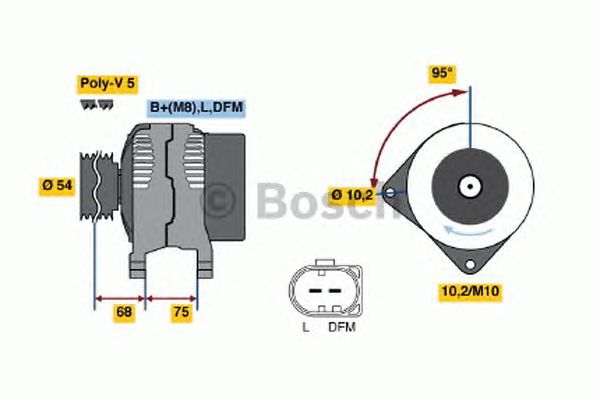 Generator / Alternator BMW E46 2.0/3,0 98-06