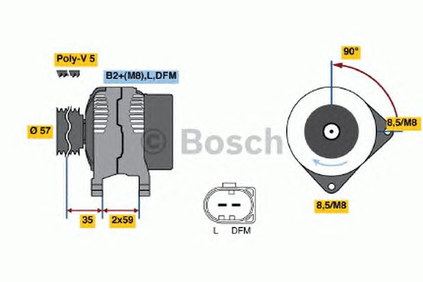 Generator / Alternator VW POLO