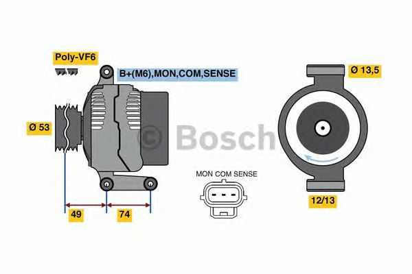 Generator / Alternator FORD MONDEO