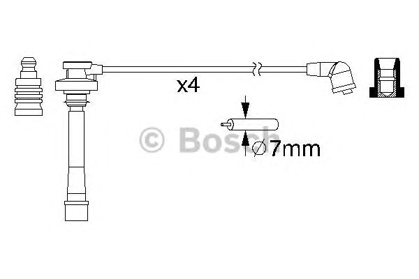 Set cablaj aprinder MITSUBISHI CARISMA/COLT/GALANT/SPACE RUNNER 1,6-1,8