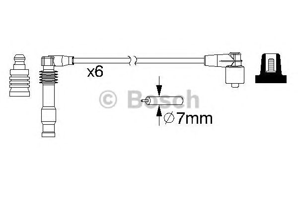 Set cablaj aprinder OPEL CALIBRA/OMEGA/VECTRA 2,5-3,0 93-00