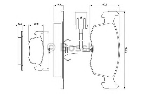 set placute frana,frana disc FORD ESCORT/MONDEO 2,5 24V 94-00