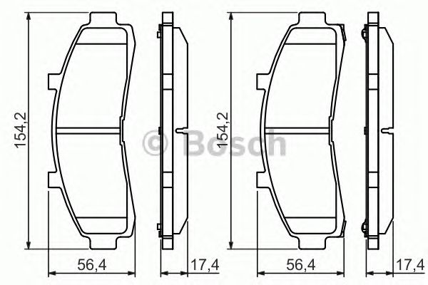 set placute frana,frana disc FORD EXPLORER 94-01 4,0/4,9