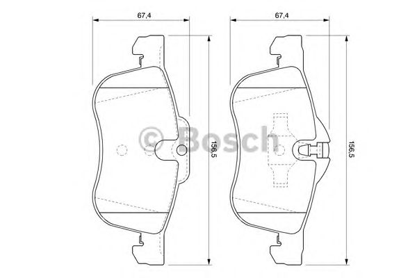 set placute frana,frana disc ROVER 75 01- 1,8-2,5B/D