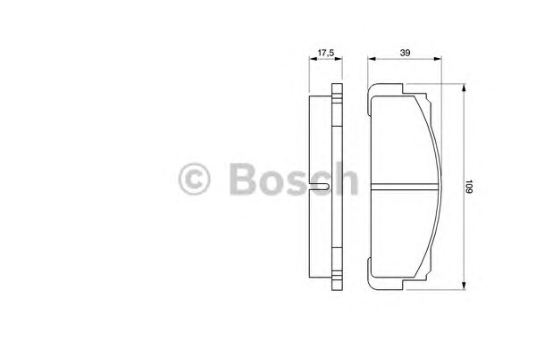 set placute frana,frana disc FIAT 125P/ FSO POLONEZ/ 127/131