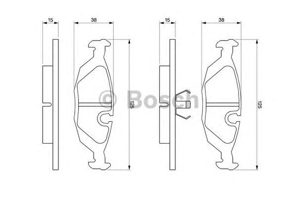 set placute frana,frana disc VOLVO 440-460/SAAB