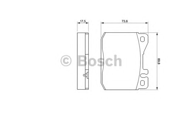 set placute frana,frana disc MERCEDES-BENZ W123 200-300D/TD 79-/W126