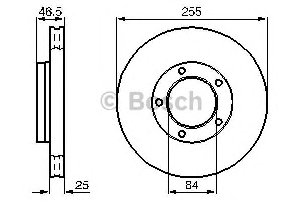 Disc frana TOYOTA LANDCRUISER -96/VW TARO