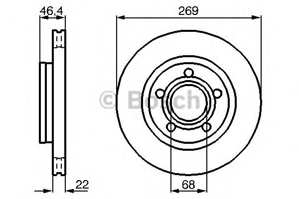 Disc frana