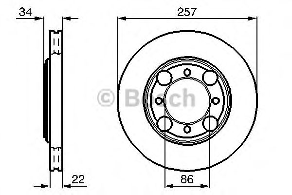 Disc frana HYUNDAI LANTRA -98