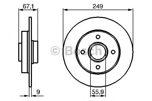 Disc frana