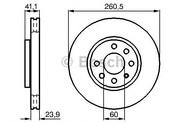 Disc frana OPEL COMBO/CORSA/TIGRA 1,3-1,7 D 00-