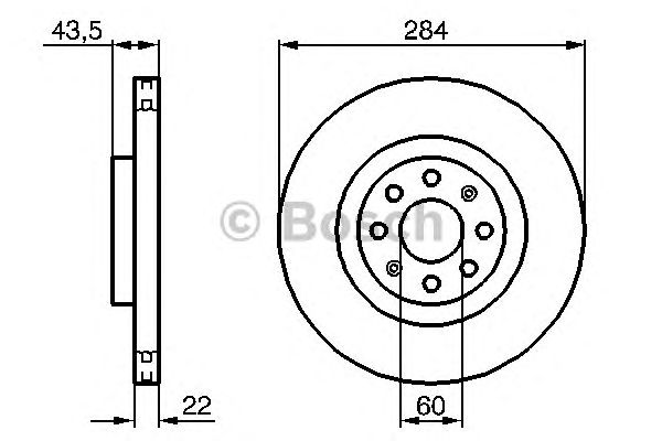 Disc frana OPEL ADAM/CORSA 06-