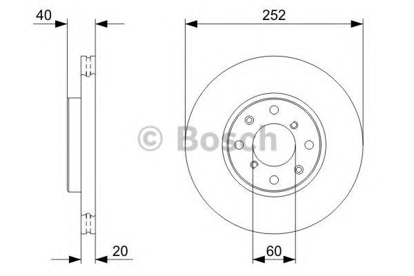 Disc frana SUZUKI SWIFT 05-/OPEL AGILA 07-