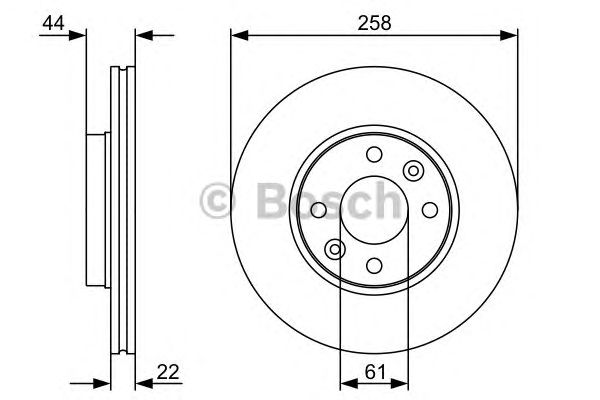 Disc frana RENAULT KANGOO 08- disc 14"