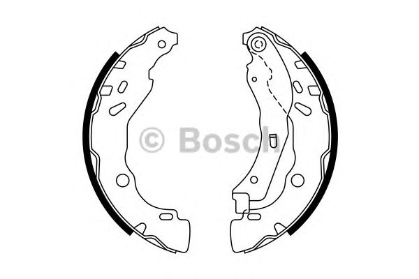 Set saboti frana CITROEN C3/DS3 09-/208/301