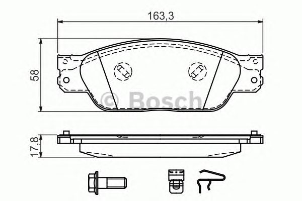 set placute frana,frana disc JAGUAR S-TYPE 99-06