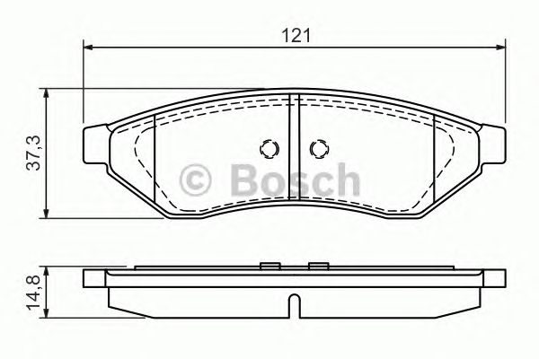 set placute frana,frana disc CHEVROLET EVANDA 06-